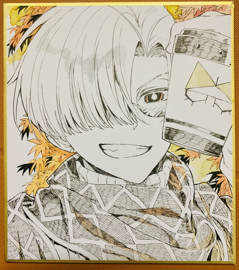 鯖ミニ色紙