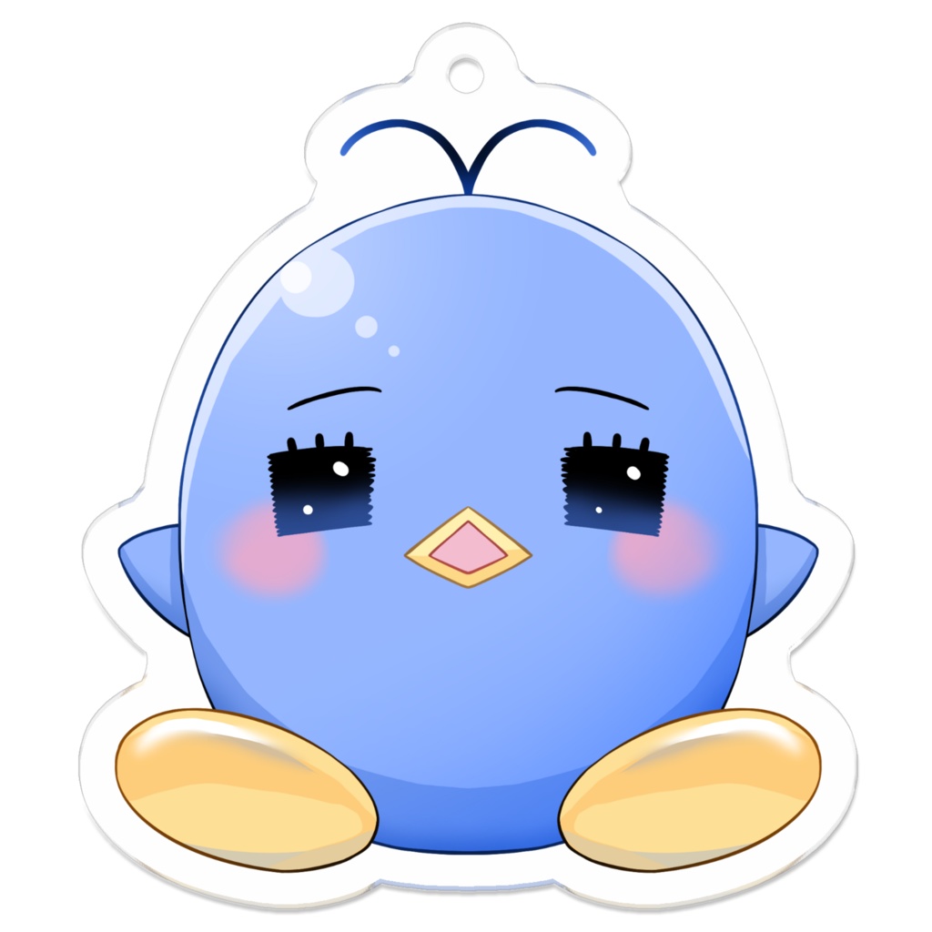 りんぺん(仮)おともアクリルキーホルダー