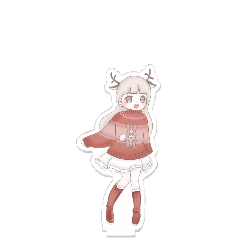 【こな×さめ】つながるクリスマスアクスタ こなver.