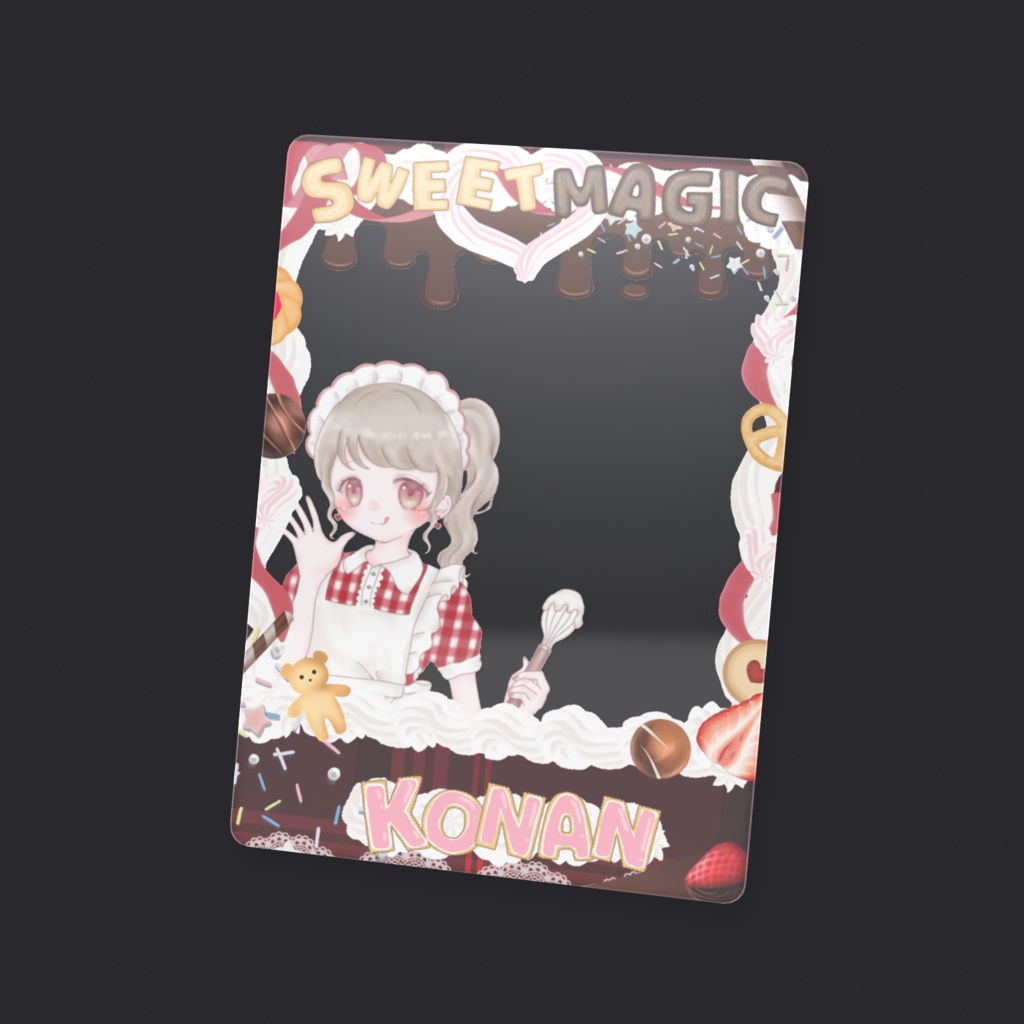 【こな×さめ】スイートマジックフレームカード-こなver-