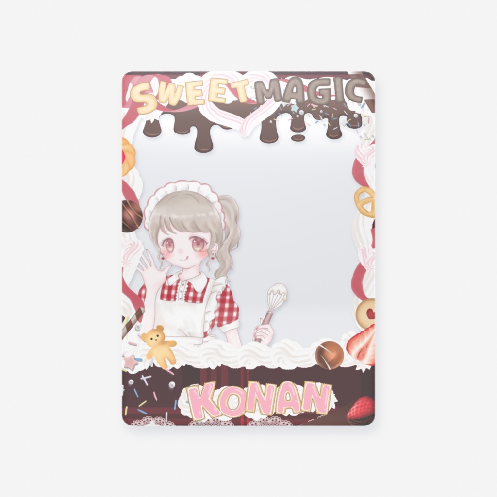 【こな×さめ】スイートマジックフレームカード-こなver-