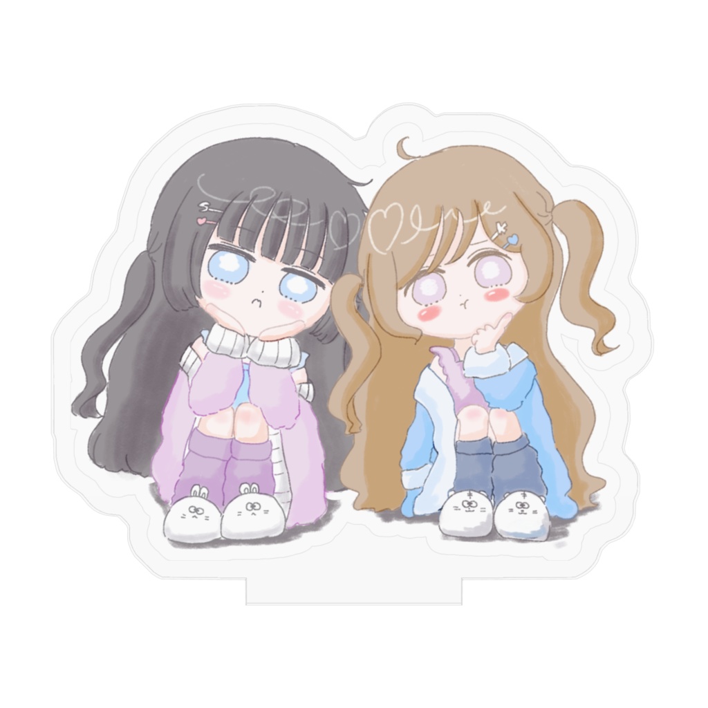 【こな×さめ】Booo!アクリルスタンド ぷんぷんver