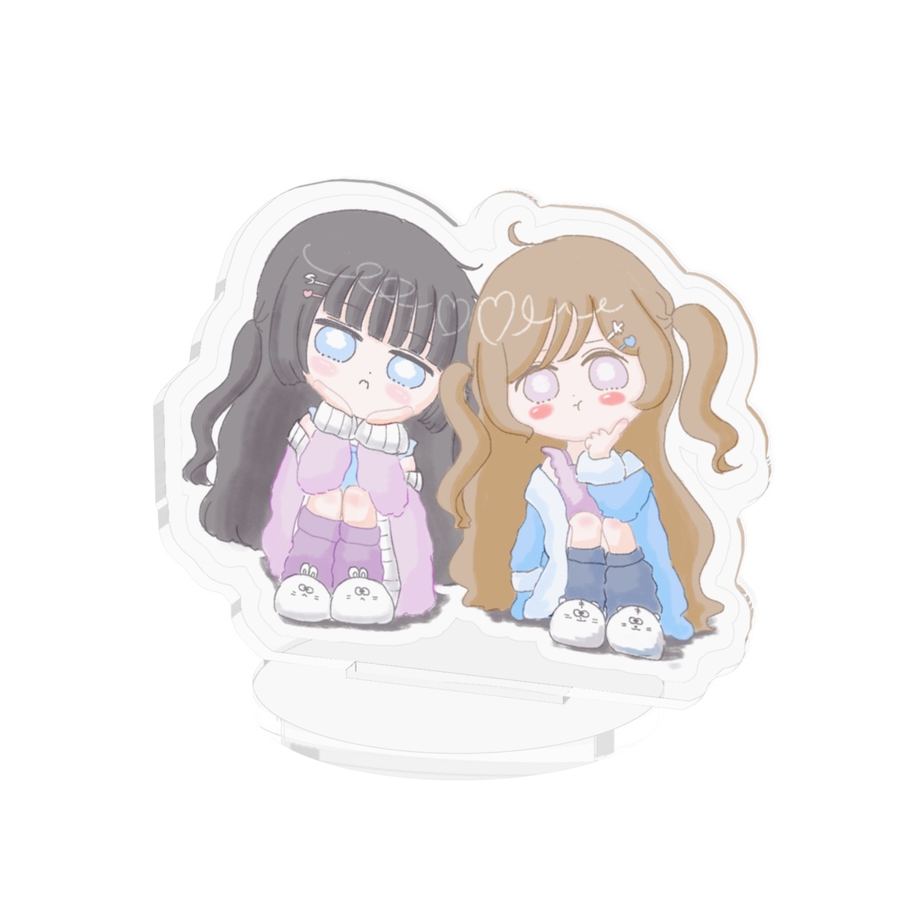 【こな×さめ】Booo！アクリルスタンド　ぷんぷんver