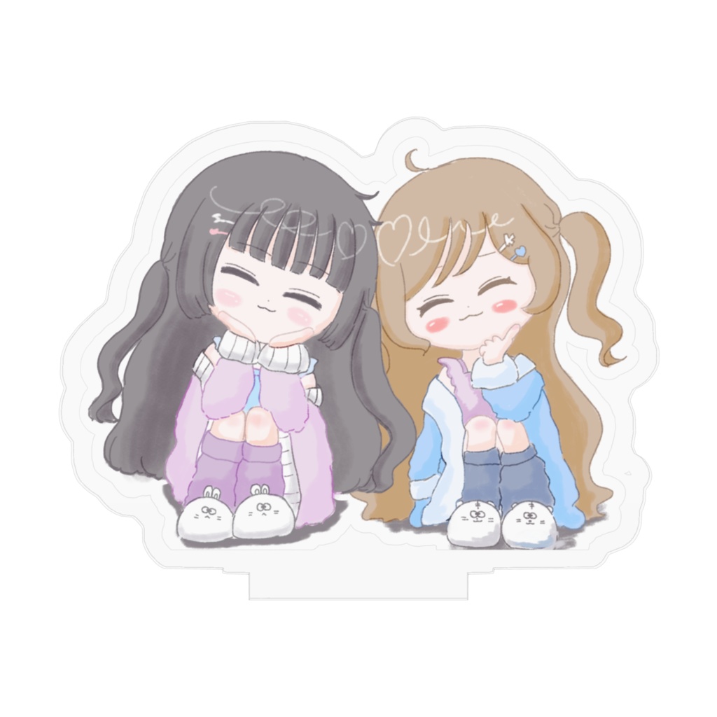 【こな×さめ】Booo!アクリルスタンド にこにこver