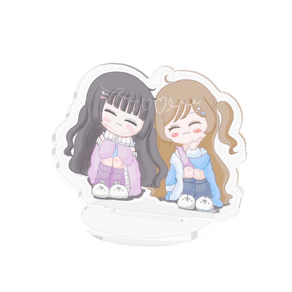 【こな×さめ】Booo!アクリルスタンド　にこにこver