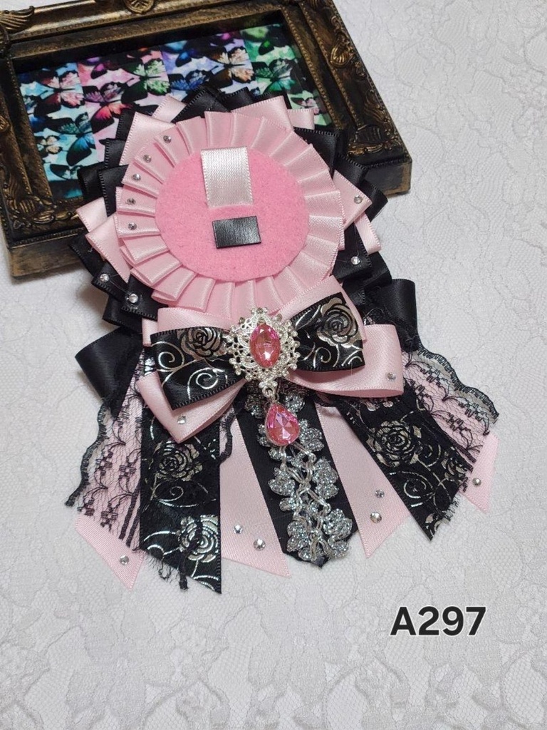 ロゼット ロゼッタ 痛ロゼット ピンク パールピンク 痛バ