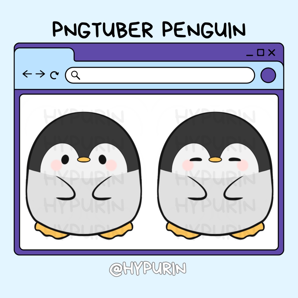 PNGTUBER CHIBI PENGUIN