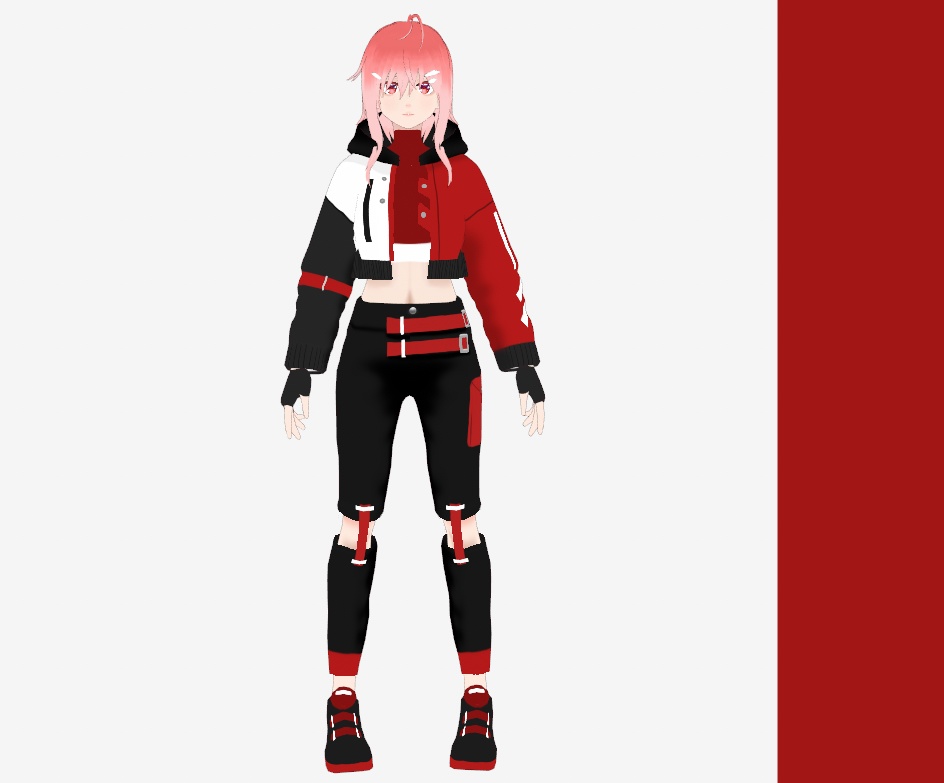 【VRoid / VRM model】Helena the Cyber Girl (Ready to use)