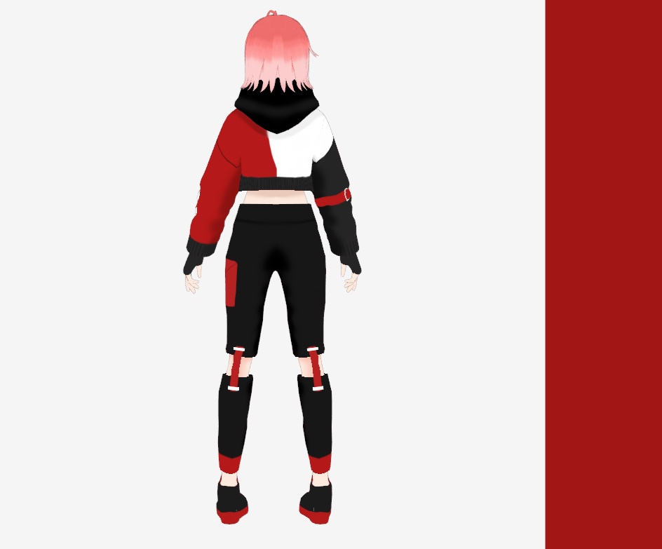 【VRoid / VRM model】Helena the Cyber Girl (Ready to use)