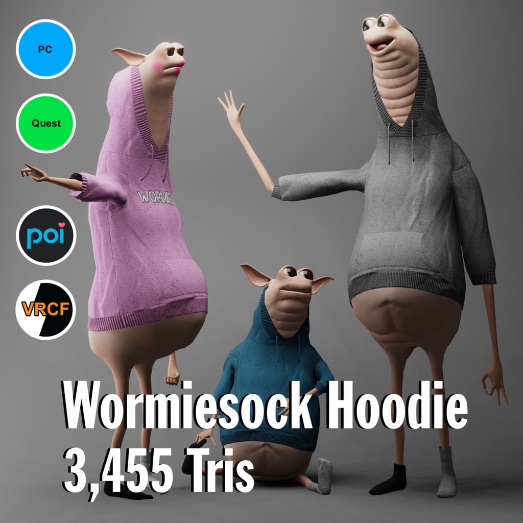 Wormiesock Hoodie 