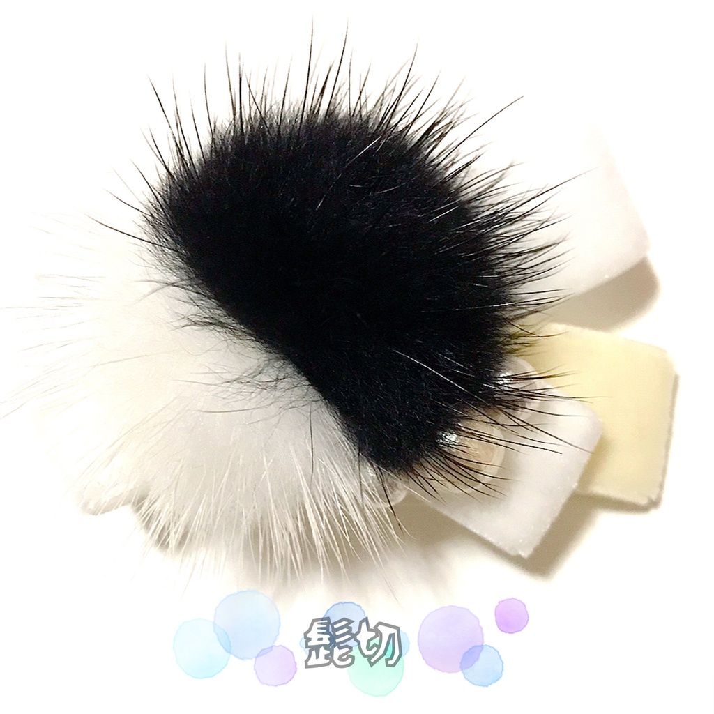 *作品終了により50%OFFです*【刀剣乱舞イメージ】ベルベットリボンのふわふわ♡ポニーフック