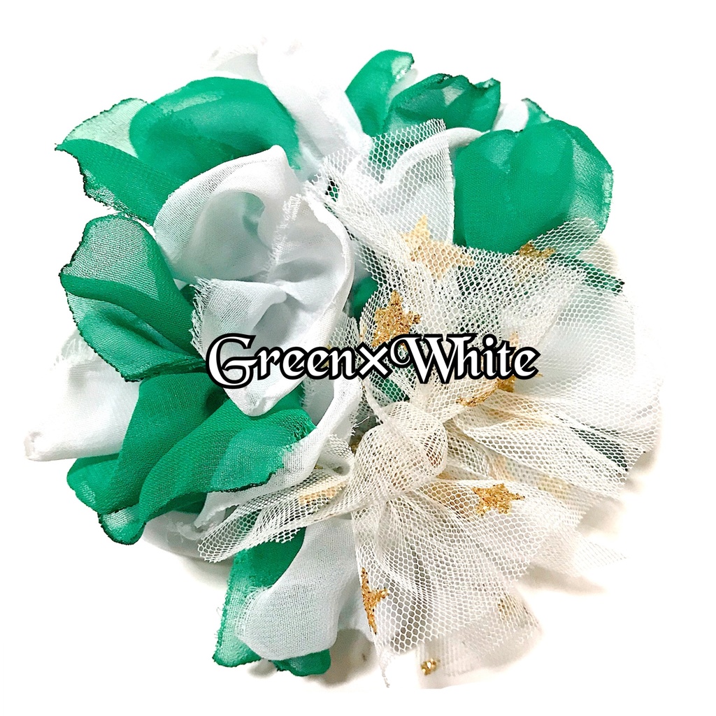 【推しカラー☆】お星様のブーケシュシュ