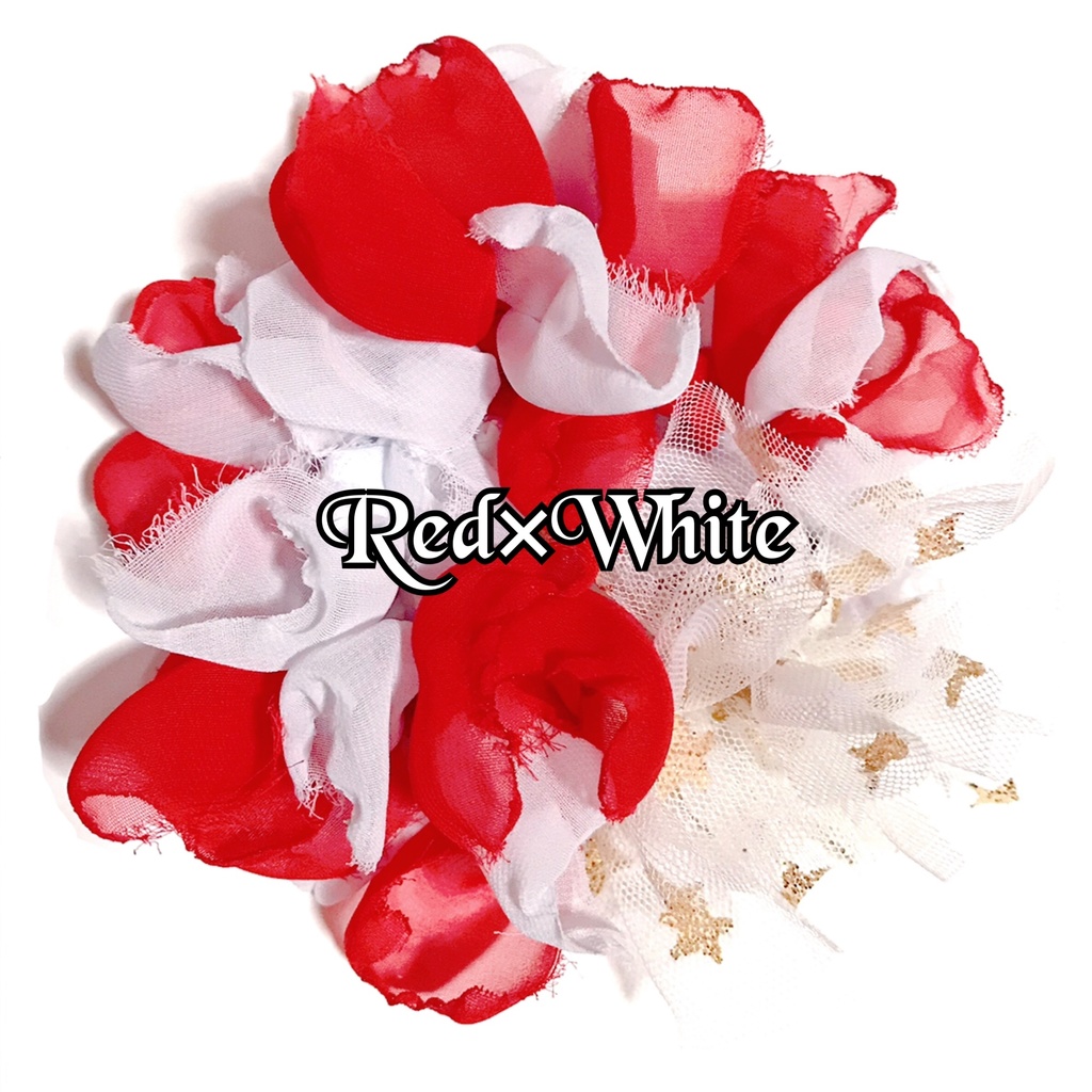 【推しカラー☆】お星様のブーケシュシュ