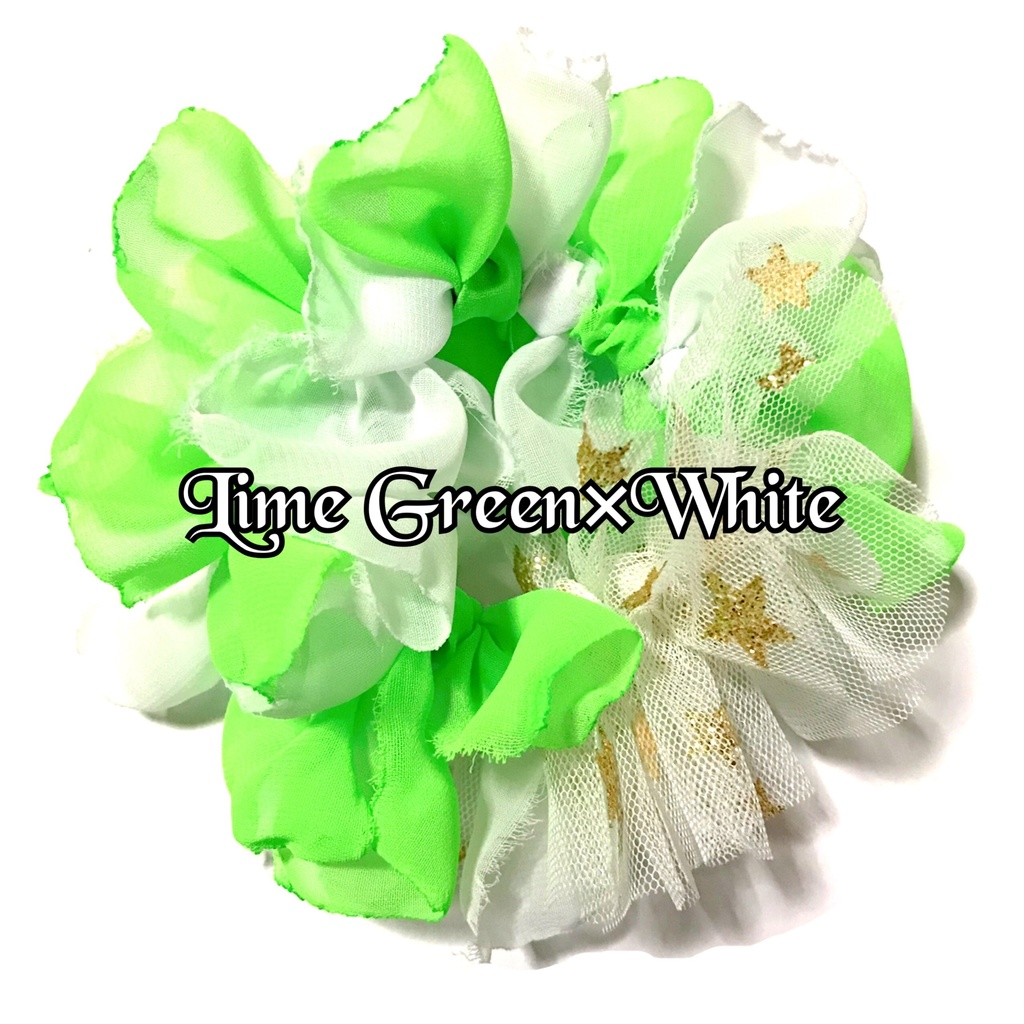 【推しカラー☆】お星様のブーケシュシュ