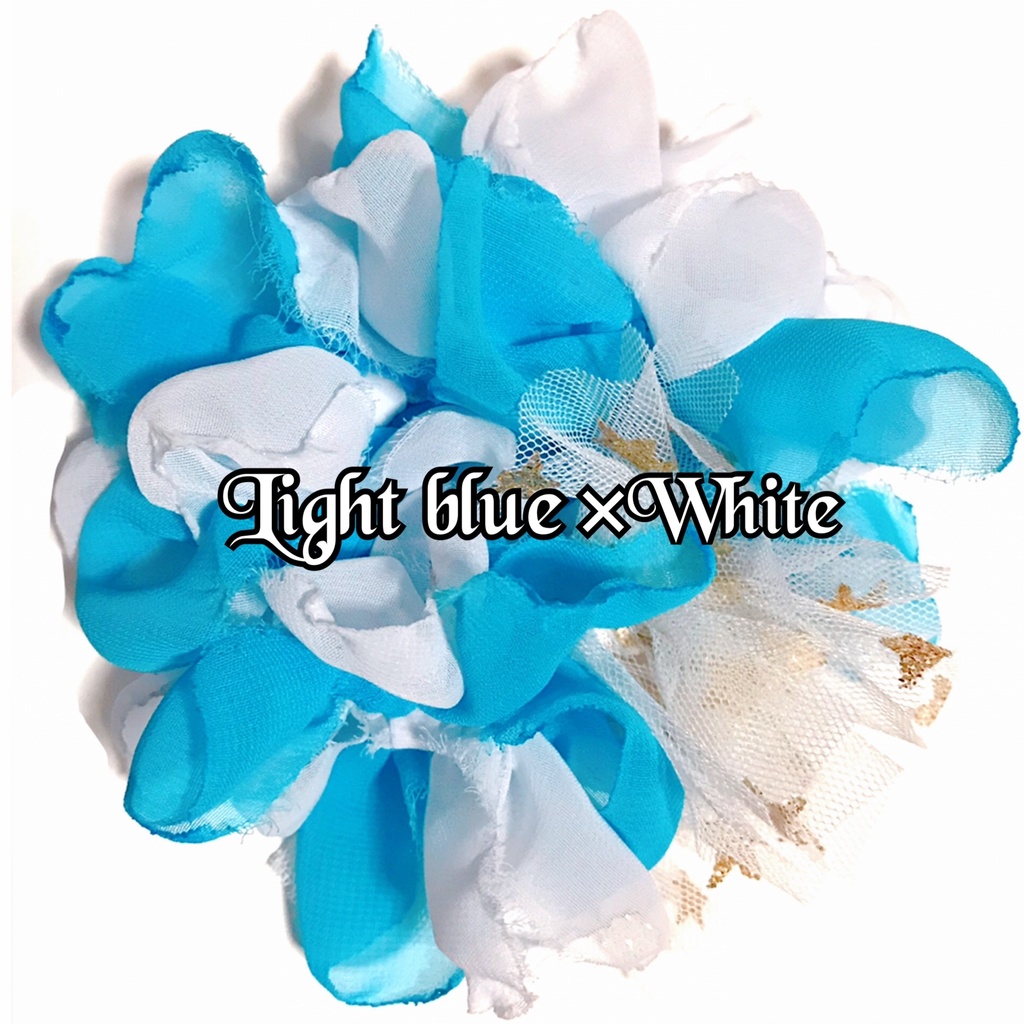 【推しカラー☆】お星様のブーケシュシュ