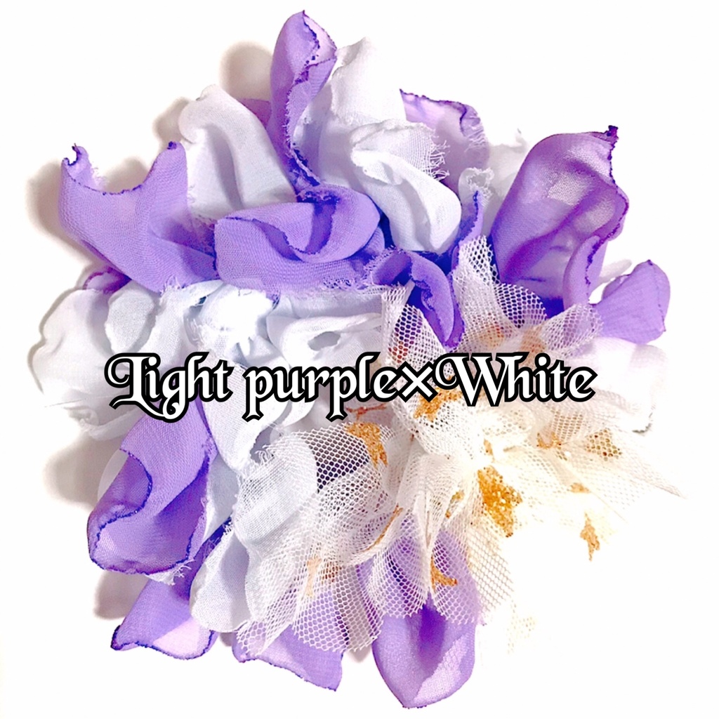 【推しカラー☆】お星様のブーケシュシュ