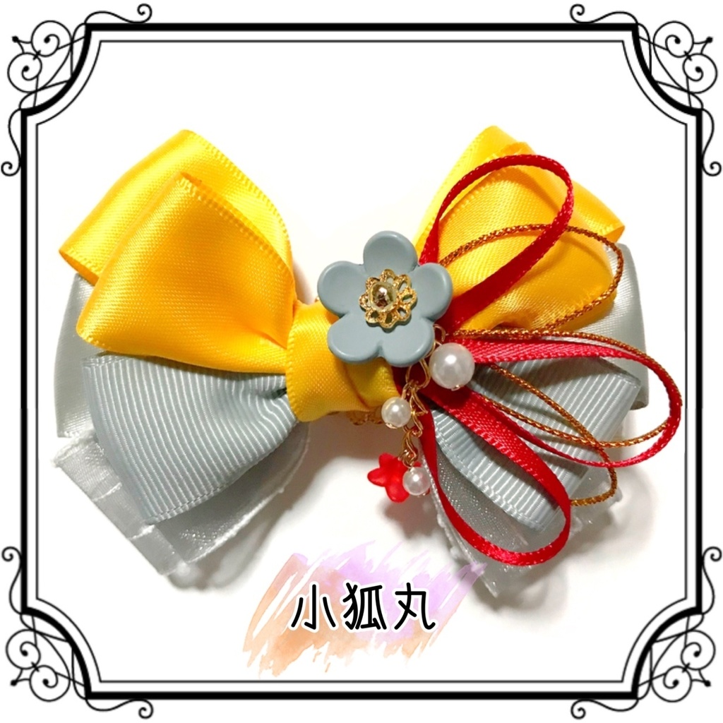 【刀剣乱舞イメージ】重ねた絆♡リボンポニーフック【新*葉Ver.追加☆】