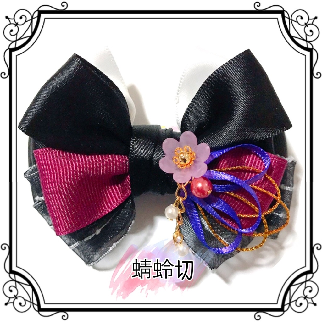 【刀剣乱舞イメージ】重ねた絆♡リボンポニーフック【新*葉Ver.追加☆】