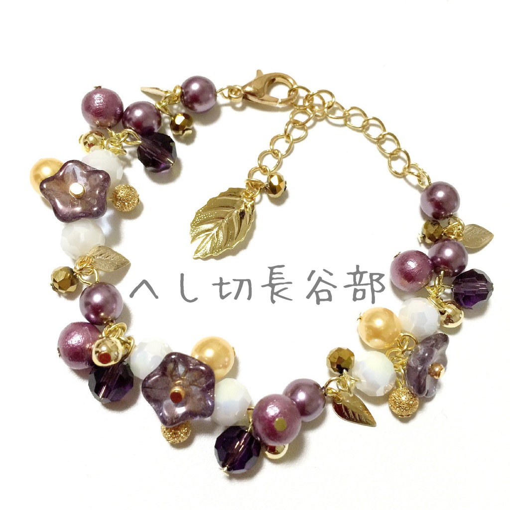 【刀剣乱舞イメージ】桜のイメージブレスレット