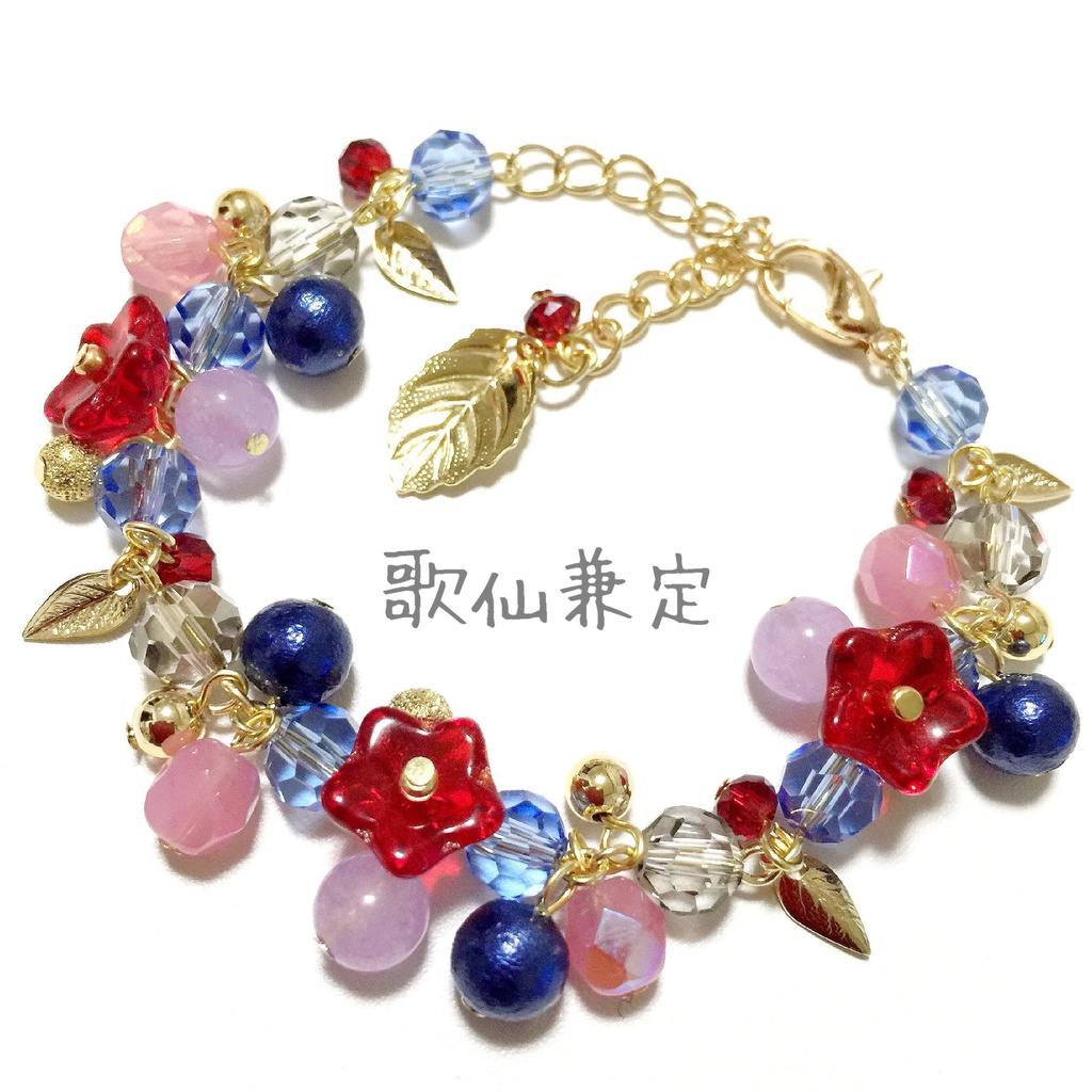 【刀剣乱舞イメージ】桜のイメージブレスレット