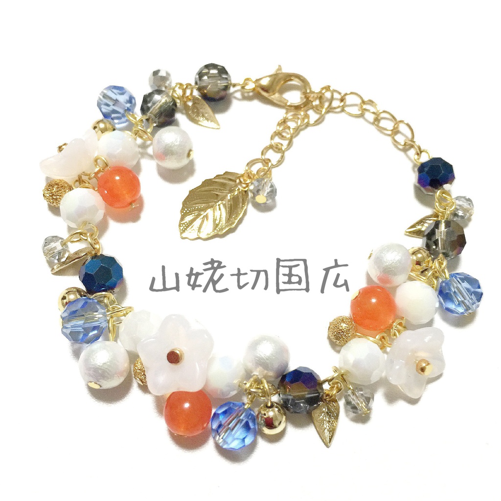 【刀剣乱舞イメージ】桜のイメージブレスレット