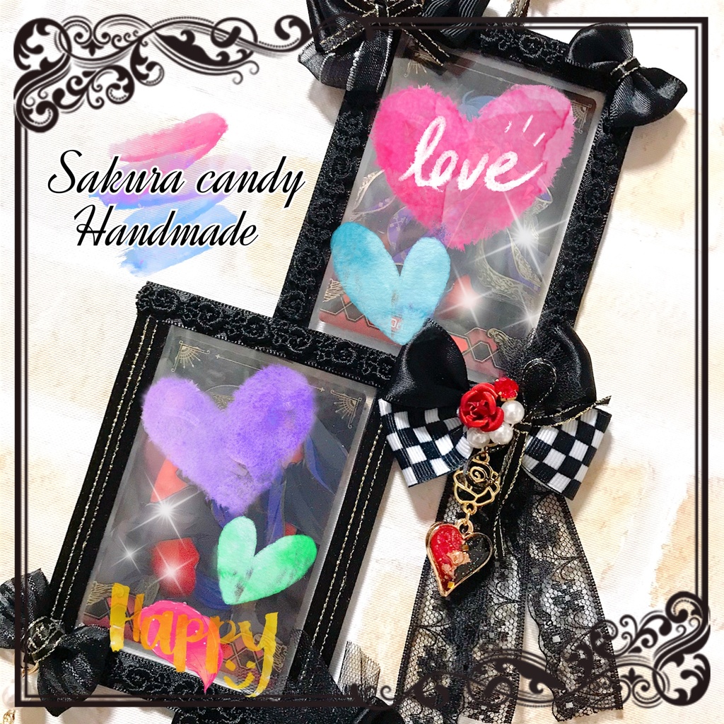 ♡推し♡をおしゃれに飾れる壁飾り【カード3枚用】