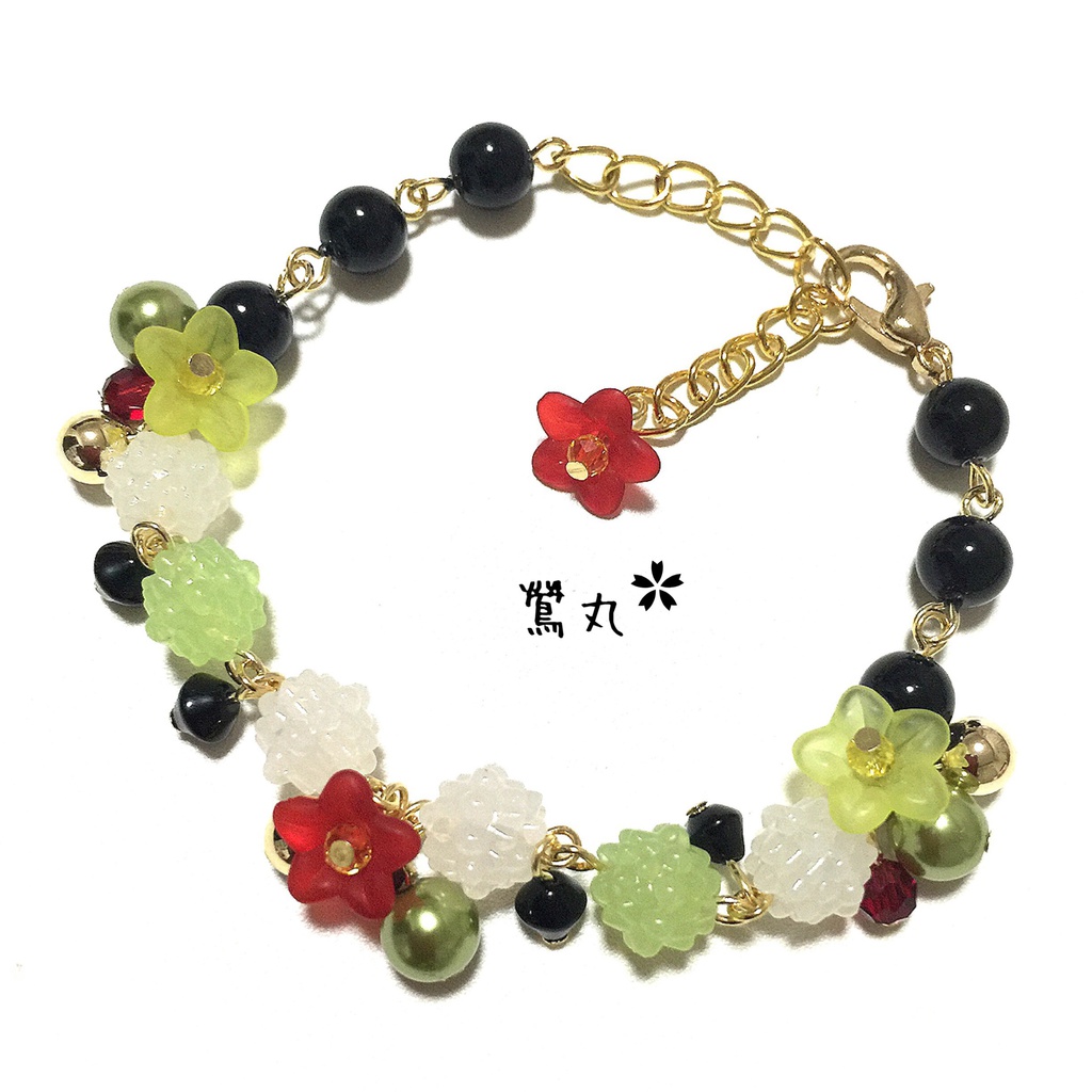 【刀剣乱舞イメージ】金平糖☆桜ブレスレット