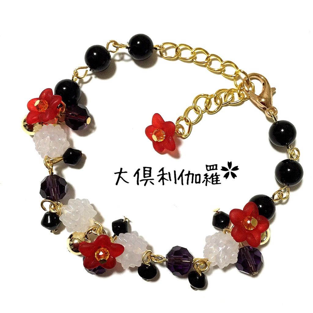 【刀剣乱舞イメージ】金平糖☆桜ブレスレット