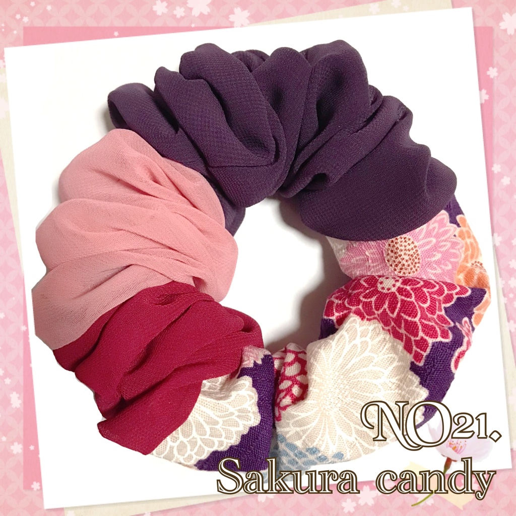 《華やか》しんぷる和柄しゅしゅ