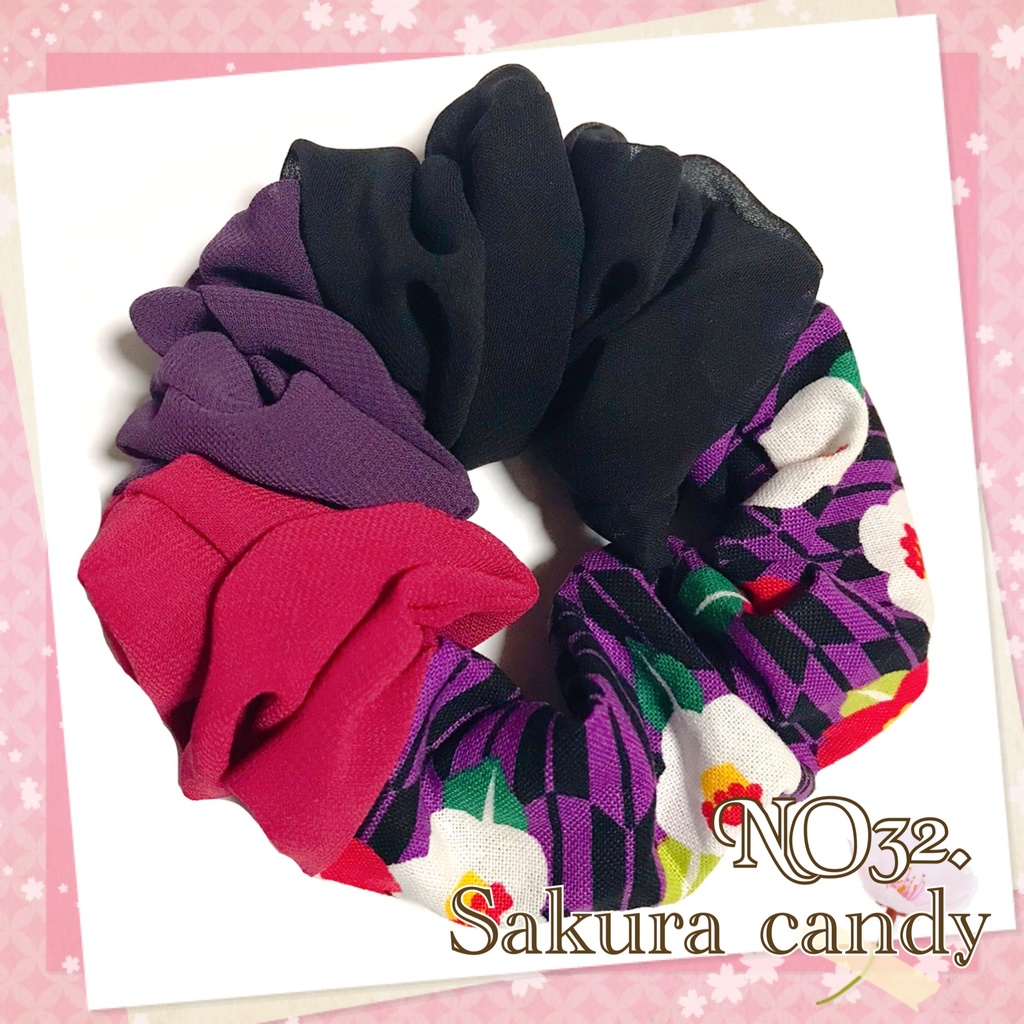 《華やか》しんぷる和柄しゅしゅ