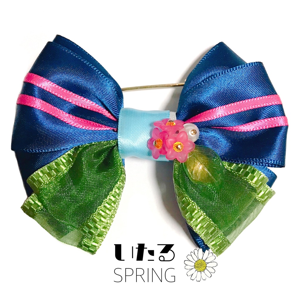 【A3!イメージ】衣装イメージリボンピン《春組 私服》