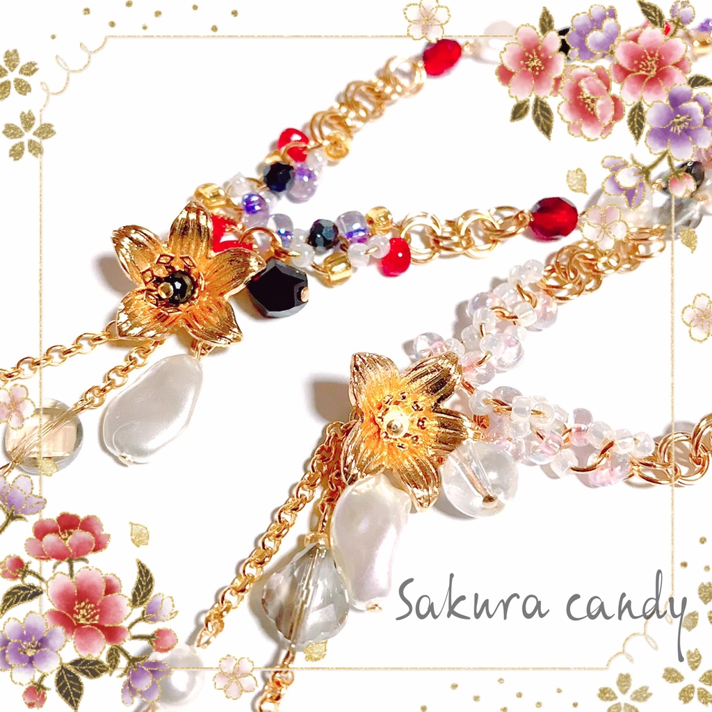 《終了》Y字型♡ロングネックレス