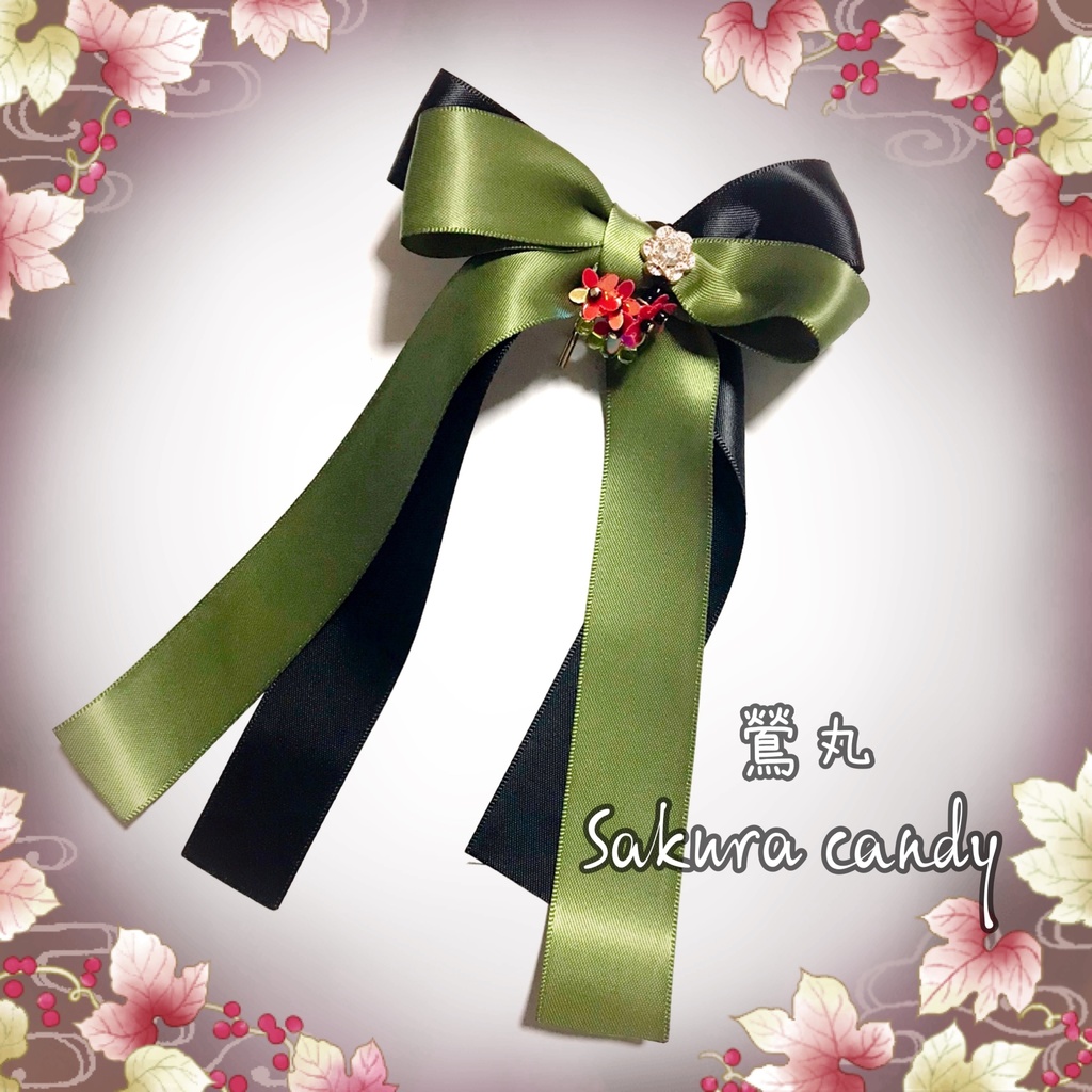 【刀剣乱舞イメージ】大人のひかえめデザイン♡ポニーフック