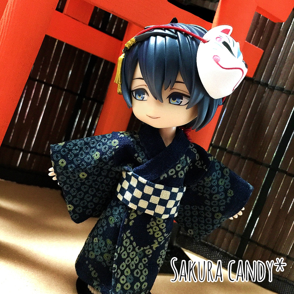 ☆お休み中☆【オビツ11】浴衣&帯☆2点セット