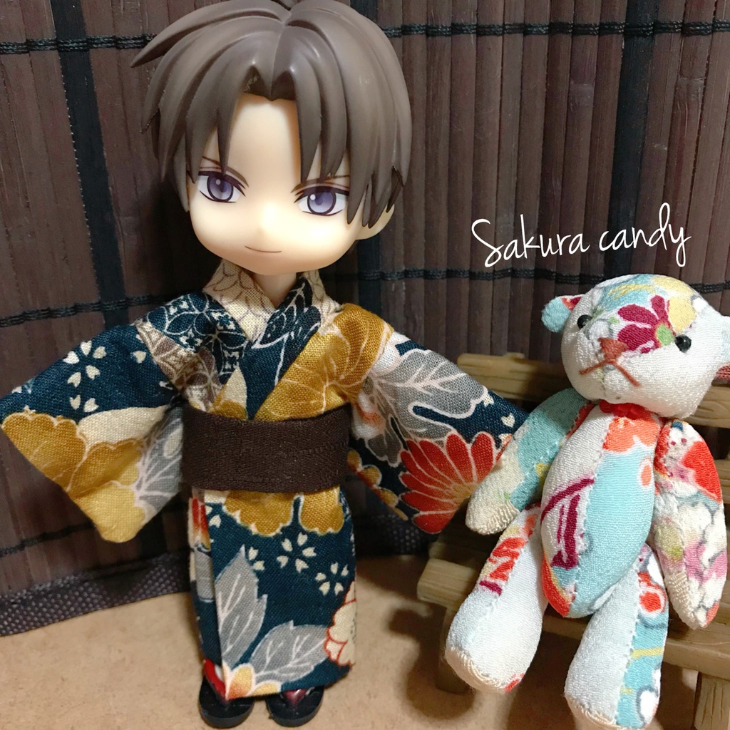 ☆お休み中☆【オビツ11】浴衣&帯☆2点セット