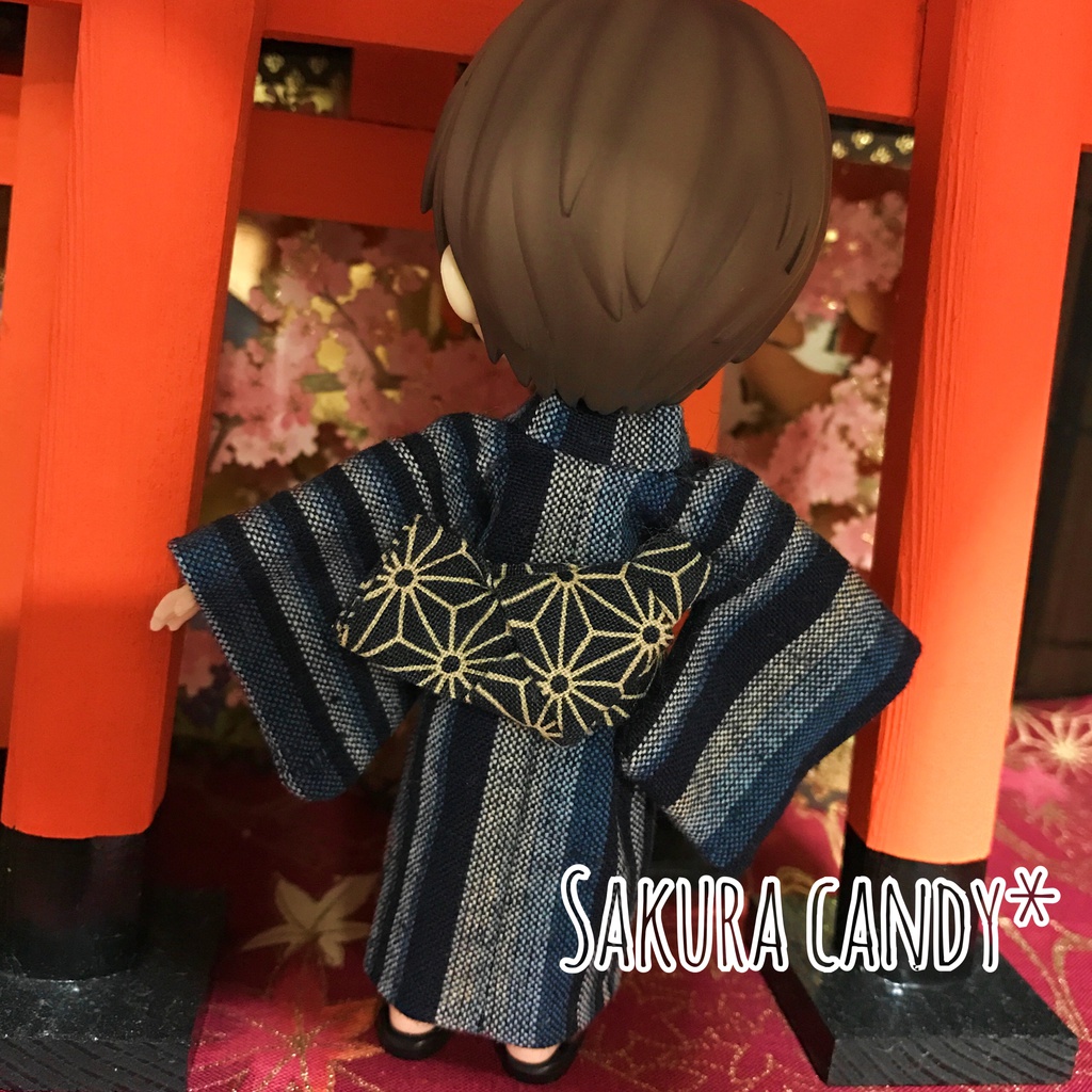 ☆お休み中☆【オビツ11】浴衣&帯☆2点セット