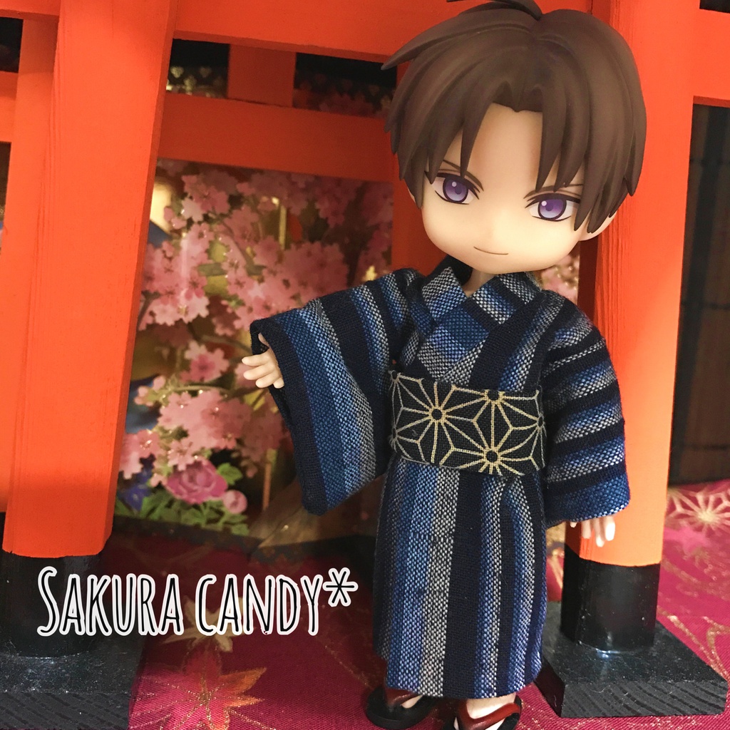 ☆お休み中☆【オビツ11】浴衣&帯☆2点セット