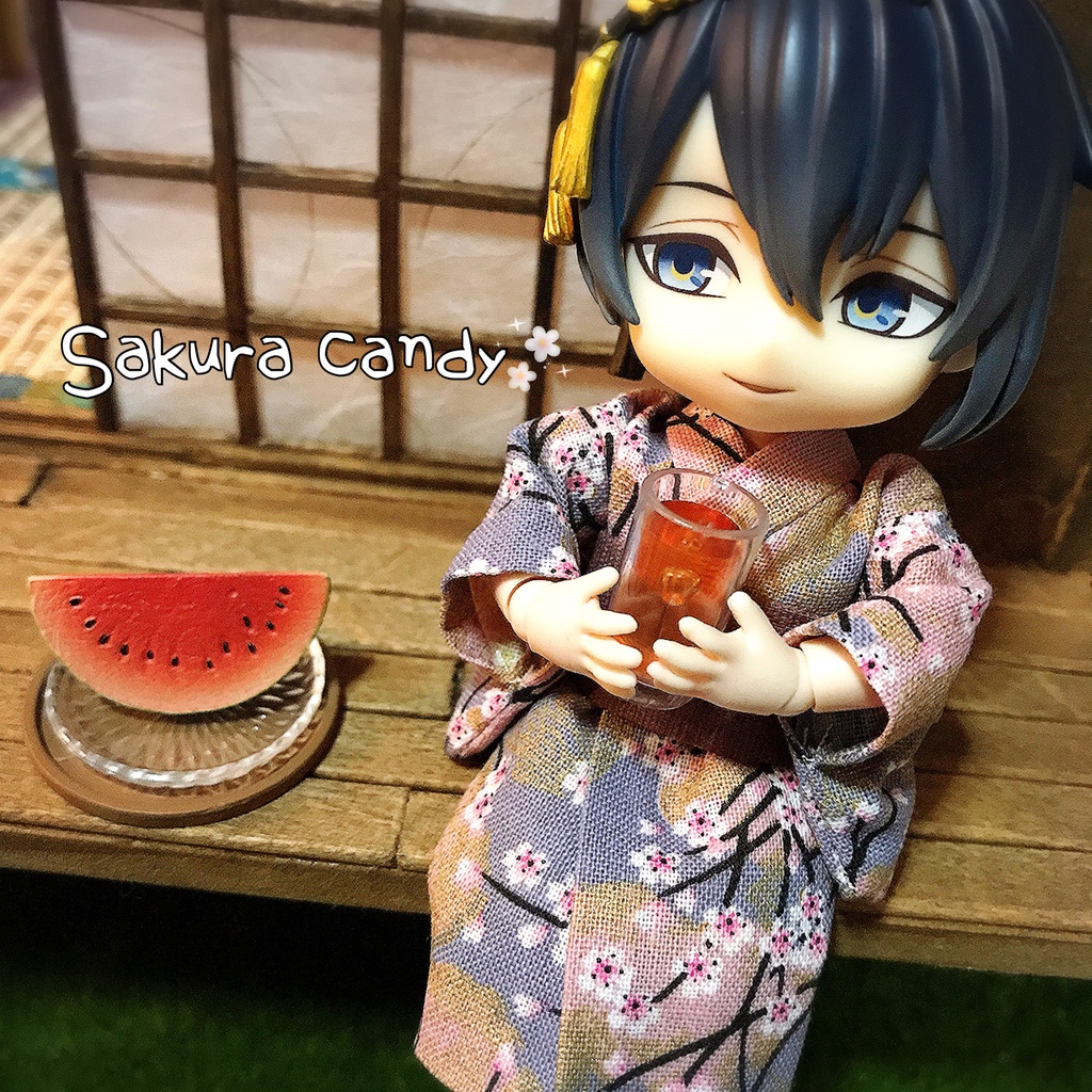 ☆お休み中☆【オビツ11】浴衣&帯☆2点セット