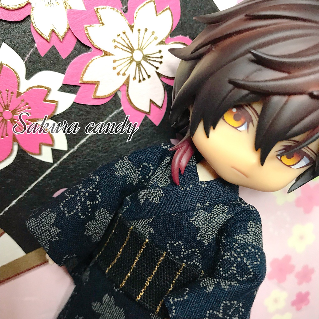 ☆お休み中☆【オビツ11】浴衣&帯☆2点セット