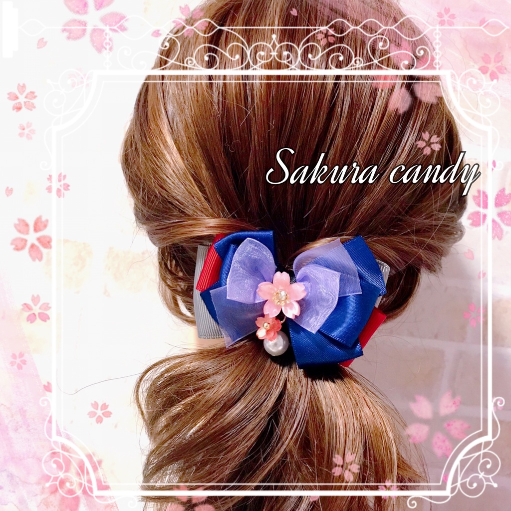 【刀剣乱舞イメージ】願いひとしずく♡桜のポニーフック