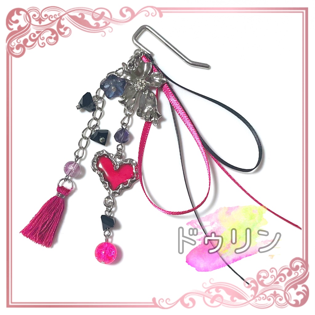 キャラ追加☆【原神イメージ】かんざし風イメージポニーフック