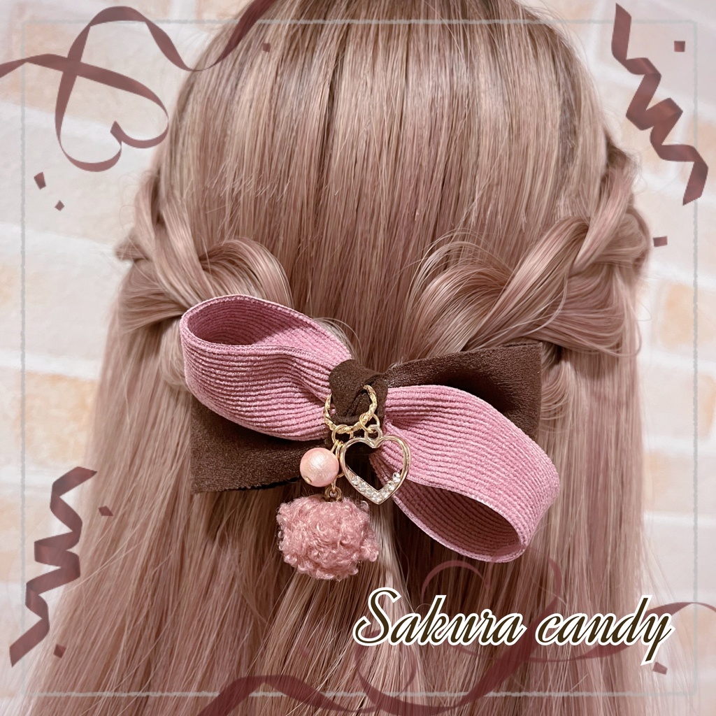 【Happy♡price】大人のときめきハート♡バレッタ