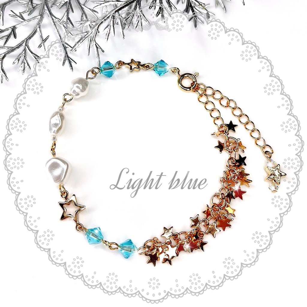 星に願いを✩︎‧₊スワロフスキーブレスレット✩︎‧₊