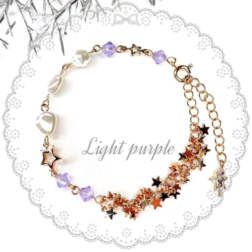 星に願いを✩︎‧₊スワロフスキーブレスレット✩︎‧₊