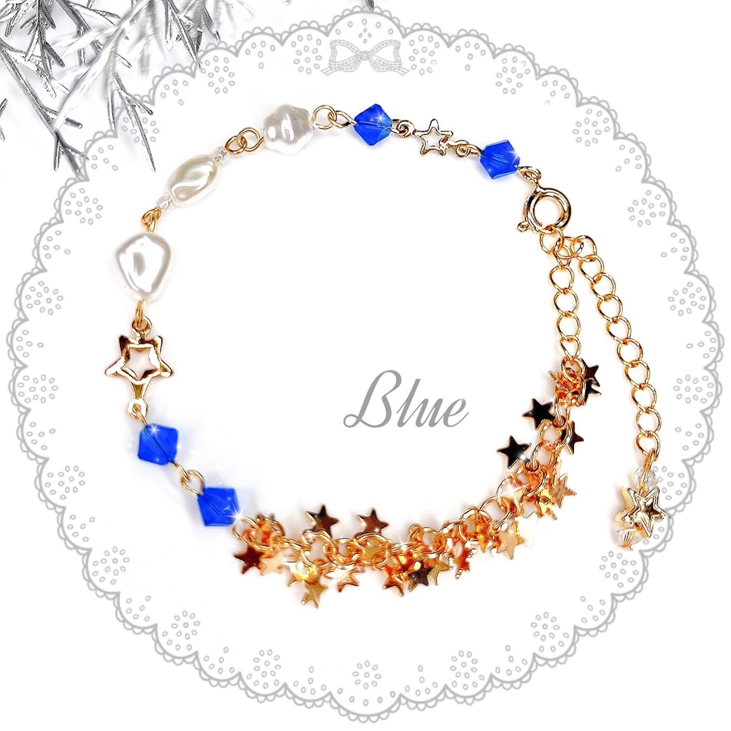 星に願いを✩︎‧₊スワロフスキーブレスレット✩︎‧₊