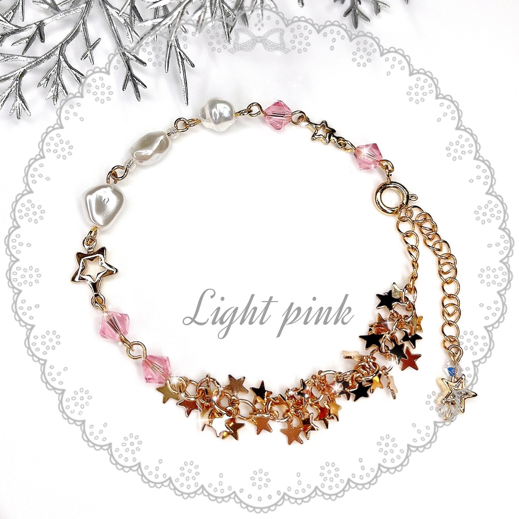 星に願いを✩︎‧₊スワロフスキーブレスレット✩︎‧₊