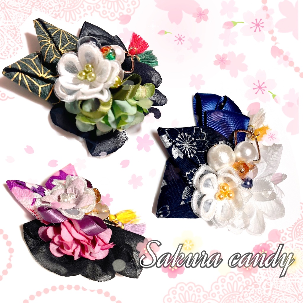 【刀剣乱舞イメージ】推しと一緒♡桜祭りポニーフック