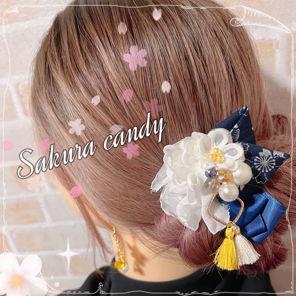 【刀剣乱舞イメージ】推しと一緒♡桜祭りポニーフック