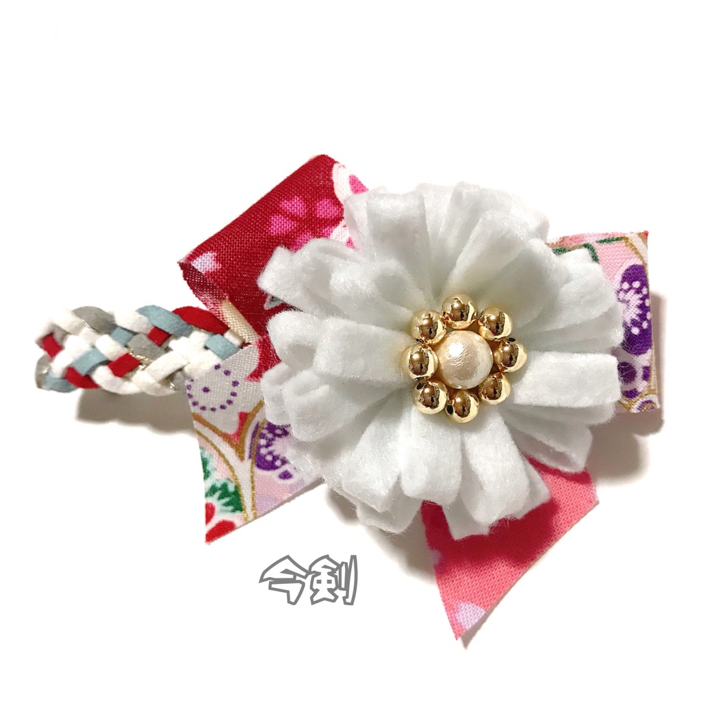 【刀剣乱舞イメージ】一輪の花☆和バレッタ