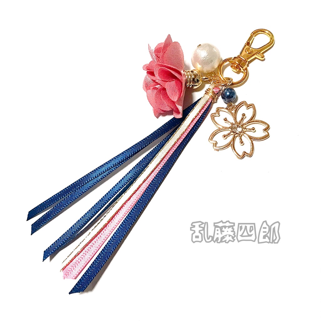 【刀剣乱舞イメージ】心待ち♡透かし桜のバッグチャーム